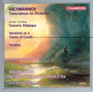 Rachmaninov - Concerto Elegiaque i gruppen Externt_Lager / Naxoslager hos Bengans Skivbutik AB (2012813)