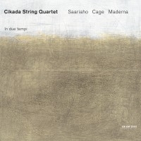 Cikada String Quartet - Saariaho, Cage, Maderna i gruppen Externt_Lager / Naxoslager hos Bengans Skivbutik AB (2012908)