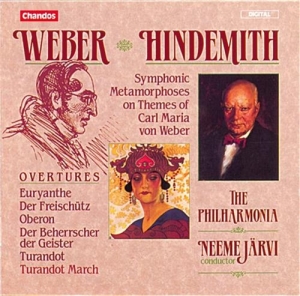 Weber - Five Overtures i gruppen Externt_Lager / Naxoslager hos Bengans Skivbutik AB (2012941)