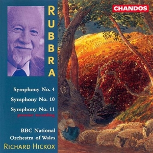Rubbra - Symphony Nos. 4,10 & 11 i gruppen Externt_Lager / Naxoslager hos Bengans Skivbutik AB (2012942)