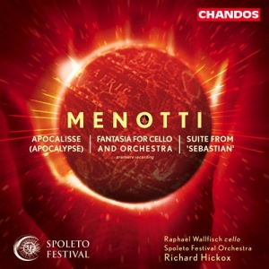 Menotti - Fantasia For Cello And Orchest i gruppen Externt_Lager / Naxoslager hos Bengans Skivbutik AB (2012976)