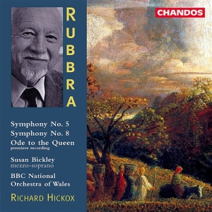 Rubbra - Symphonies No. 5 & 8 / Ode To i gruppen Externt_Lager / Naxoslager hos Bengans Skivbutik AB (2013075)