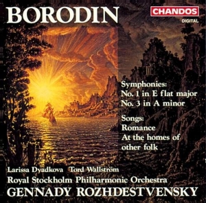 Borodin - Symphonies No. 1 & 3 i gruppen Externt_Lager / Naxoslager hos Bengans Skivbutik AB (2013086)