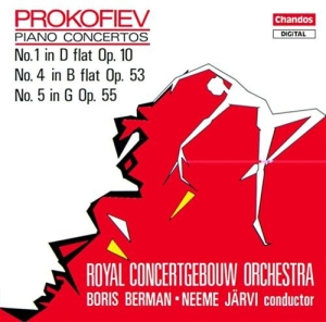 Prokofiev - Piano Concertos 1,4 & 5 i gruppen Externt_Lager / Naxoslager hos Bengans Skivbutik AB (2013114)
