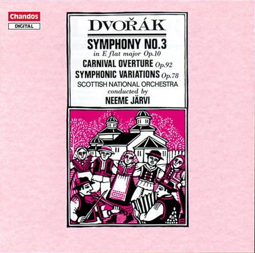 Dvorak - Symphony No. 3 i gruppen CD / Klassiskt hos Bengans Skivbutik AB (2013141)