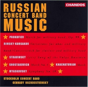 Various - Russian Concert Band Music i gruppen Externt_Lager / Naxoslager hos Bengans Skivbutik AB (2013163)