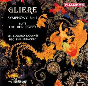 Gliere - Symphony No. 1 i gruppen Externt_Lager / Naxoslager hos Bengans Skivbutik AB (2013166)