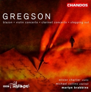 Gregson - Violin Concerto / Clarinet Con i gruppen Externt_Lager / Naxoslager hos Bengans Skivbutik AB (2013182)