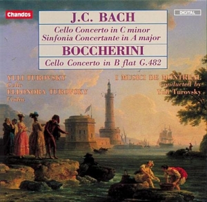 Bach / Boccherini - Cello Concerto i gruppen Externt_Lager / Naxoslager hos Bengans Skivbutik AB (2013198)