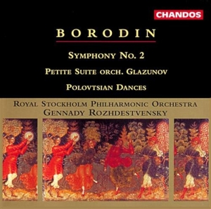 Borodin - Symphony No. 2 i gruppen Externt_Lager / Naxoslager hos Bengans Skivbutik AB (2013281)