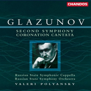 Glazunov - Second Symphony / Coronation C i gruppen Externt_Lager / Naxoslager hos Bengans Skivbutik AB (2013284)