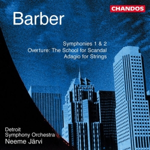 Barber - Symphonies No. 1 & 2 i gruppen Externt_Lager / Naxoslager hos Bengans Skivbutik AB (2013372)