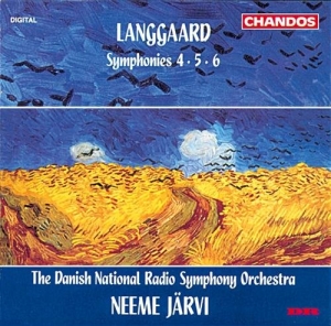 Langgaard - Symphonies No. 4,5,6 i gruppen Externt_Lager / Naxoslager hos Bengans Skivbutik AB (2013424)