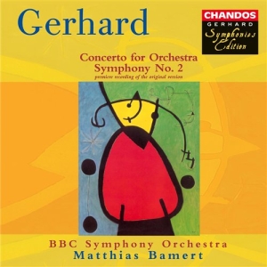 Gerhard - Symphony No. 2 i gruppen Externt_Lager / Naxoslager hos Bengans Skivbutik AB (2013441)