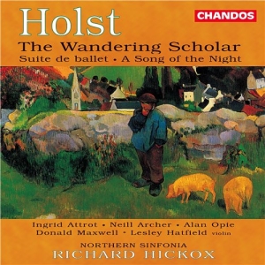 Holst - The Wandering Scholar Etc. i gruppen Externt_Lager / Naxoslager hos Bengans Skivbutik AB (2013493)