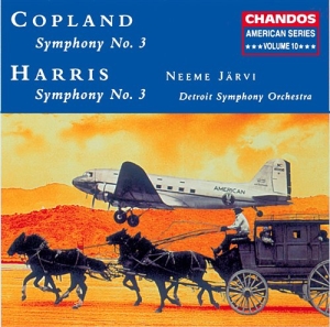Copland / Harris - Symphonies i gruppen Externt_Lager / Naxoslager hos Bengans Skivbutik AB (2013500)