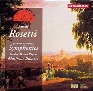 Rosetti - Symphonies i gruppen Externt_Lager / Naxoslager hos Bengans Skivbutik AB (2013511)