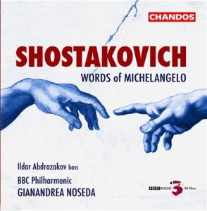 Shostakovich - Words Of Michelangelo i gruppen Externt_Lager / Naxoslager hos Bengans Skivbutik AB (2013529)