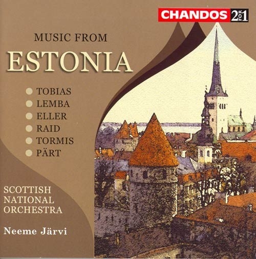 Various - Music From Estonia i gruppen Externt_Lager / Naxoslager hos Bengans Skivbutik AB (2013660)