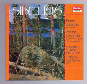 Sibelius - String Quartet i gruppen Externt_Lager / Naxoslager hos Bengans Skivbutik AB (2013685)