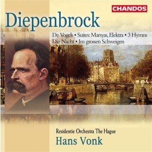 Diepenbrock - De Vogels / 3 Hymns / Die Nach i gruppen Externt_Lager / Naxoslager hos Bengans Skivbutik AB (2013697)