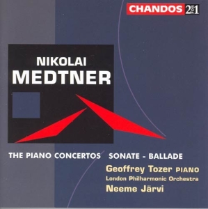 Medtner - Piano Concerto Nos. 1, 2 & 3 i gruppen Externt_Lager / Naxoslager hos Bengans Skivbutik AB (2013716)