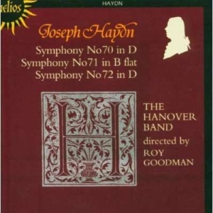 Haydn Joseph - Symphony 70-72 i gruppen Externt_Lager / Naxoslager hos Bengans Skivbutik AB (2013745)