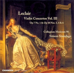 Leclair - Violin Concertos i gruppen Externt_Lager / Naxoslager hos Bengans Skivbutik AB (2013783)