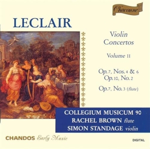 Leclair - Violin Concerti 2 i gruppen CD / Klassiskt hos Bengans Skivbutik AB (2013813)