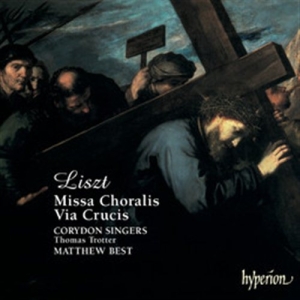 Liszt Franz - Missa Choralis/Via Crucis i gruppen Externt_Lager / Naxoslager hos Bengans Skivbutik AB (2014048)