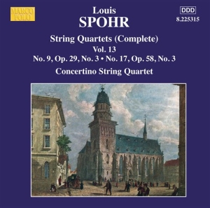 Spohr Louis - String Quartets Vol. 13 i gruppen Externt_Lager / Naxoslager hos Bengans Skivbutik AB (2014171)