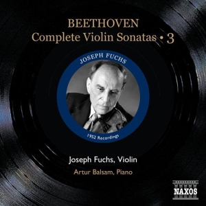 Beethoven - Violin Sonatas Vol 3 i gruppen Externt_Lager / Naxoslager hos Bengans Skivbutik AB (2014580)