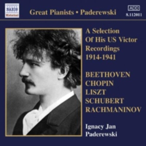 Paderewski - A Selection Of His Victor Recording i gruppen Externt_Lager / Naxoslager hos Bengans Skivbutik AB (2014582)