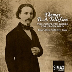 Thomas Tellefsen - The Complete Works For Piano Solo i gruppen Externt_Lager / Naxoslager hos Bengans Skivbutik AB (2015162)