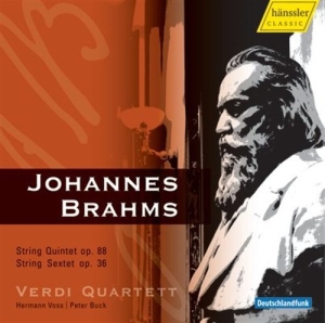 Brahms Johannes - String Quintet Op. 88 & String Sext i gruppen Externt_Lager / Naxoslager hos Bengans Skivbutik AB (2015209)