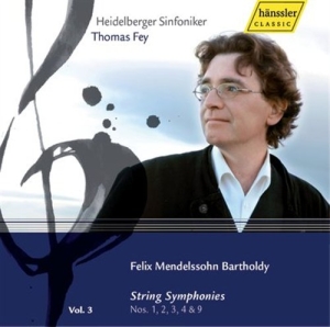 Mendelssohn Felix - String Symphonies Nos. 1, 3, 4, & 9 i gruppen Externt_Lager / Naxoslager hos Bengans Skivbutik AB (2015218)