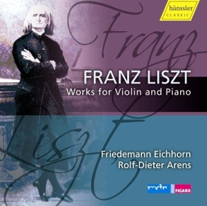 Liszt Franz - Works For Violin And Piano i gruppen Externt_Lager / Naxoslager hos Bengans Skivbutik AB (2015241)