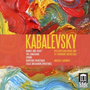 Kabalevsky - Romeo And Juliet i gruppen Externt_Lager / Naxoslager hos Bengans Skivbutik AB (2015430)