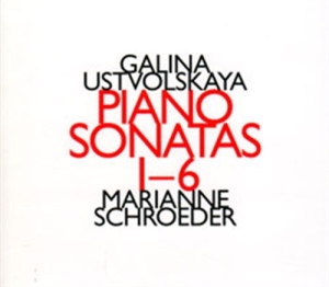 Ustvolskaya - Piano Sonatas i gruppen CD / Övrigt hos Bengans Skivbutik AB (2015471)