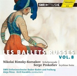 Prokofiev / Rimsky-Korsakov - Les Ballets Russes Vol. 8 i gruppen Externt_Lager / Naxoslager hos Bengans Skivbutik AB (2015500)