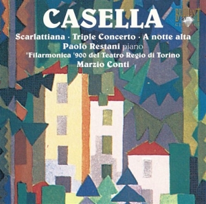 Casella Alfredo - Works For Piano & Orchestra i gruppen Externt_Lager / Naxoslager hos Bengans Skivbutik AB (2015697)