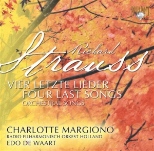 Strauss Richard - Four Last Songs - Orchestral Songs i gruppen Externt_Lager / Naxoslager hos Bengans Skivbutik AB (2015702)