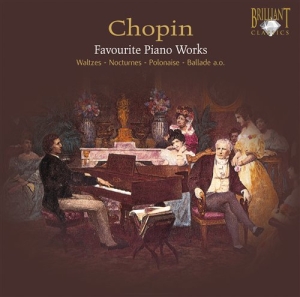 Chopin Frederic - Favourite Piano Works i gruppen Externt_Lager / Naxoslager hos Bengans Skivbutik AB (2015716)