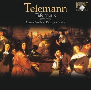 Telemann G P - Tafelmusik (Selection) i gruppen Externt_Lager / Naxoslager hos Bengans Skivbutik AB (2015736)