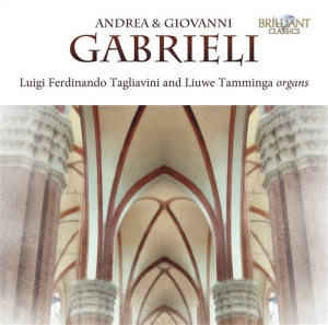 Andrea Gabrieli / Giovanni Gabrieli - Organ Music i gruppen Externt_Lager / Naxoslager hos Bengans Skivbutik AB (2015743)
