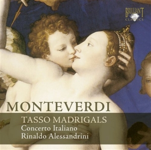 Monteverdi Claudio - Tasso Madrigals i gruppen Externt_Lager / Naxoslager hos Bengans Skivbutik AB (2015765)