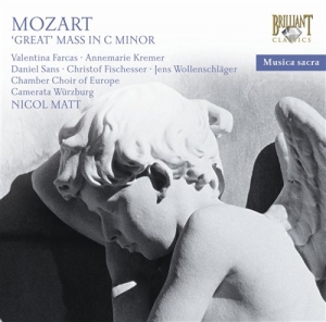 Mozart W A - Mass In C Minor i gruppen Externt_Lager / Naxoslager hos Bengans Skivbutik AB (2015775)