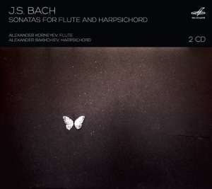 Bach - Sonatas For Flute And Harpsichord i gruppen Externt_Lager / Naxoslager hos Bengans Skivbutik AB (2016124)