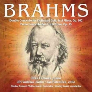 Brahms - Concertos i gruppen Externt_Lager / Naxoslager hos Bengans Skivbutik AB (2016200)