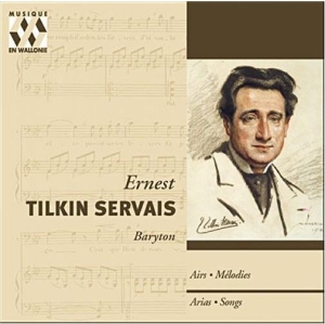 Tilkin-Servais - Airs - Mélodies i gruppen Externt_Lager / Naxoslager hos Bengans Skivbutik AB (2016222)